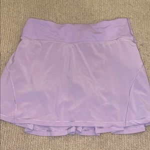 purple lululemon tennis skirt